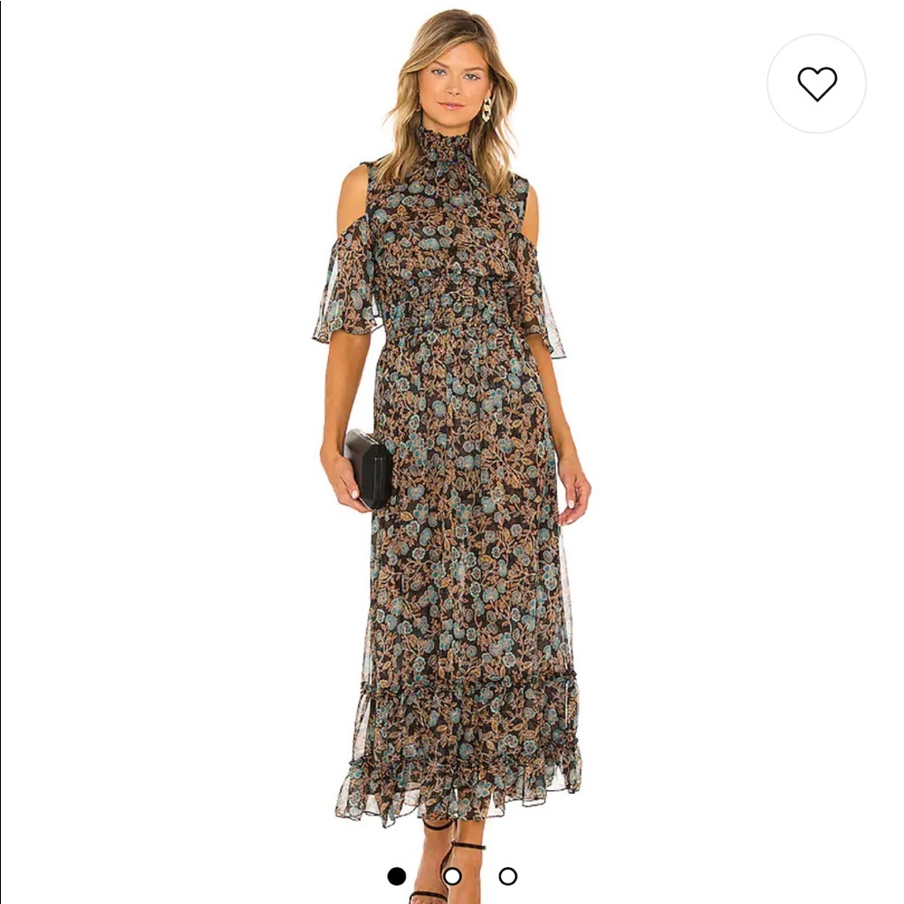MISA plum dress - only worn once! Size S